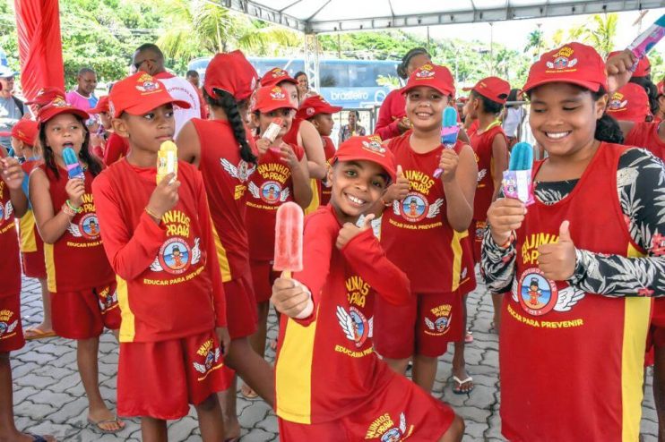 “EDUCAR PARA PREVENIR” - ANJINHOS DA PRAIA É SUCESSO EM PORTO SEGURO 35