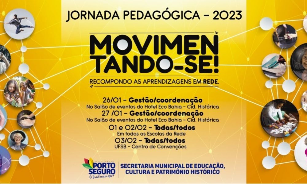 PORTO SEGURO PROMOVE A JORNADA PEDAGÓGICA 2023