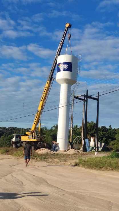 Instalação de caixas d’água beneficia população por todo município 11