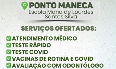 Prefeitura de Eunápolis leva ação de saúde para moradores do Ponto Maneca nesta sexta 27