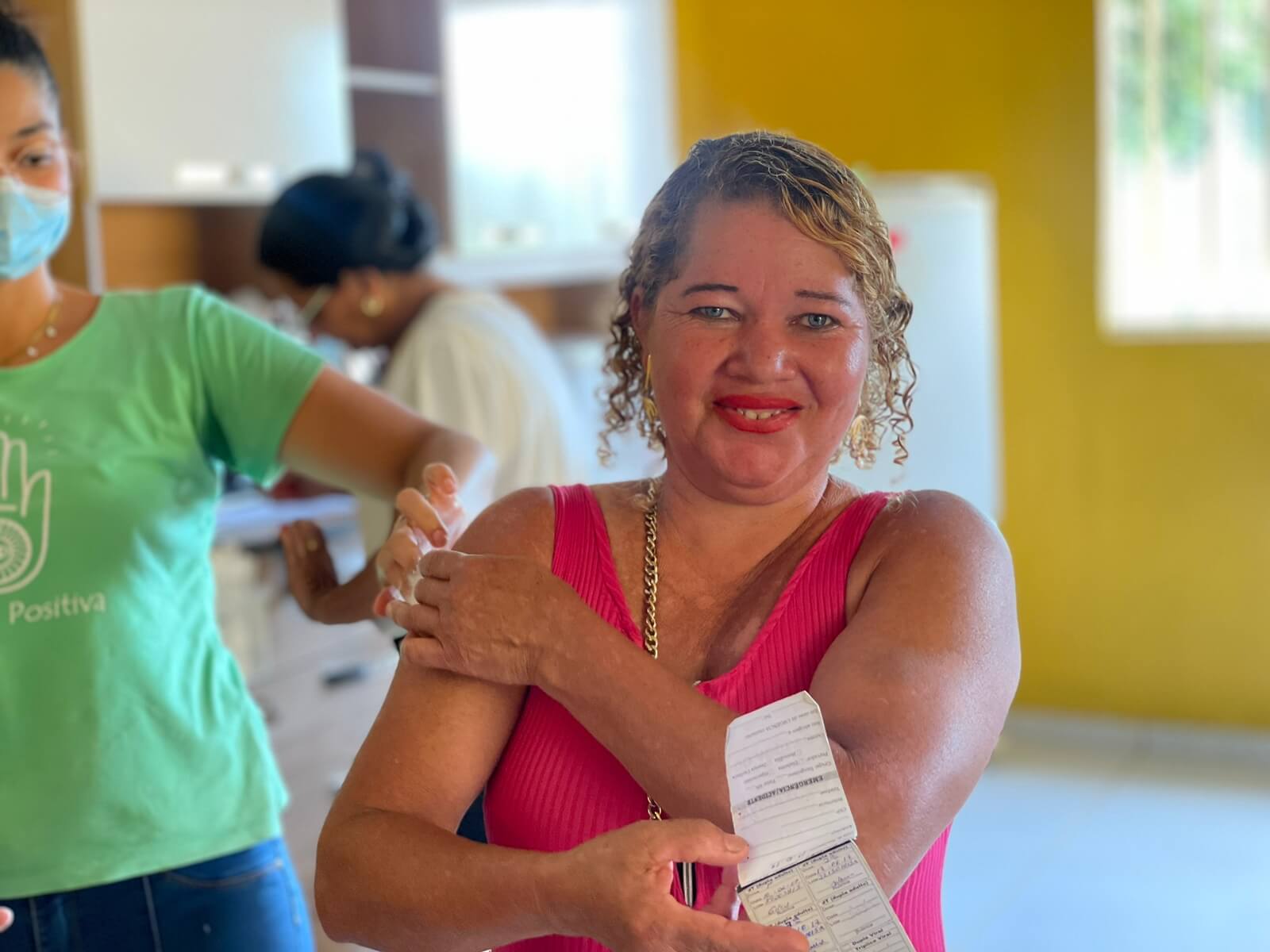 Ação de saúde no Ponto Maneca atrai dezenas de famílias da zona rural de Eunápolis 6