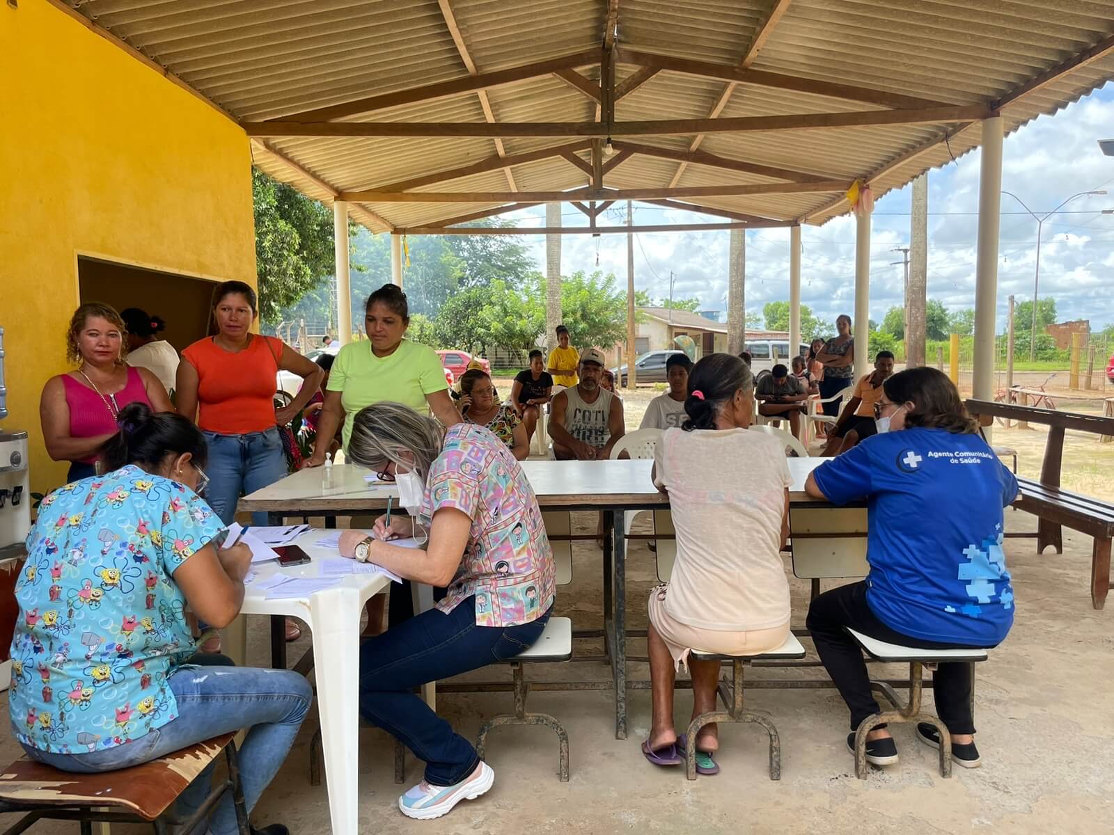 Ação de saúde no Ponto Maneca atrai dezenas de famílias da zona rural de Eunápolis 5