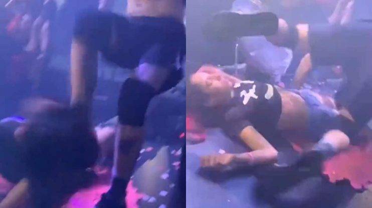 VÍDEO: Dançarino de MC Pipokinha desmaia fã com chute 9
