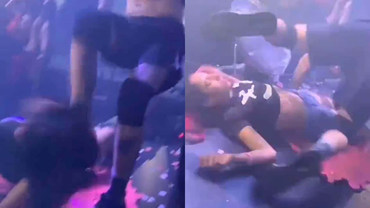 VÍDEO: Dançarino de MC Pipokinha desmaia fã com chute 18