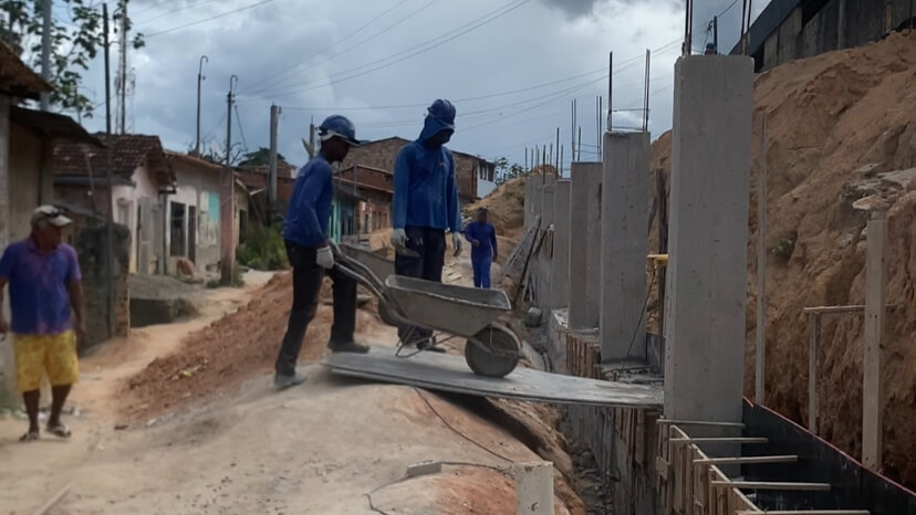 Obra grandiosa permitirá mais mobilidade e qualidade de vida dos moradores da Rua Lua Nova 6