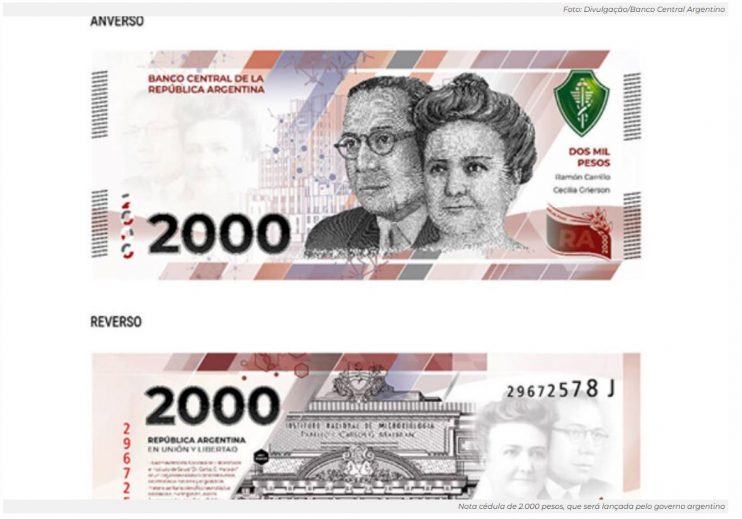 Com superinflação, Argentina vai lançar nota de 2.000 pesos 7