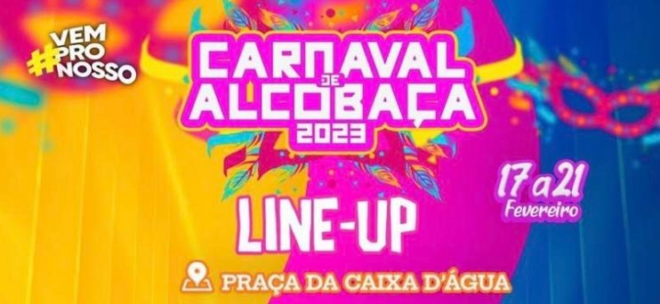 Confira programação oficial do Carnaval na Praça da Caixa D’água em Alcobaça 6