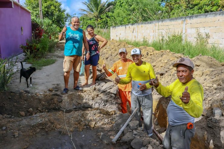 População da Agrovila ganha nova rede de abastecimento de água 12