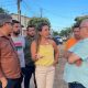 Prefeita vistoria pavimentação da Rua Flamingo e anuncia novas obras para o Moisés Reis 34