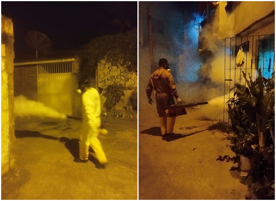 PORTO SEGURO: CARRO FUMACÊ EM CAMPO CONTRA O AEDES 5