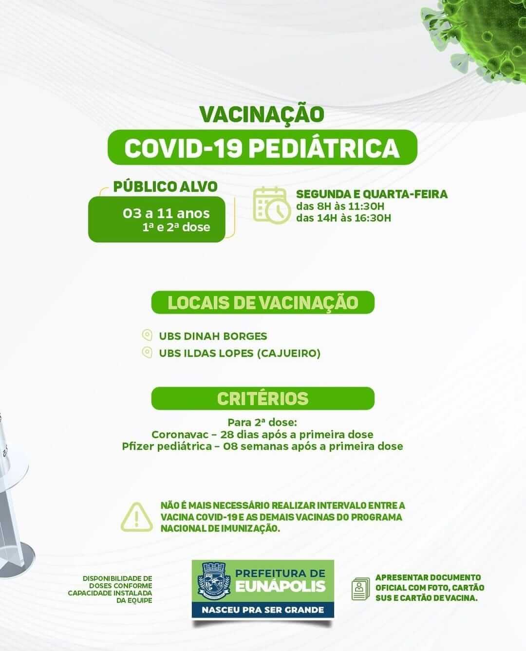 Covid-19: Saúde oferta vacina para bebês a partir dos seis meses e alerta importância para doses de reforço 34