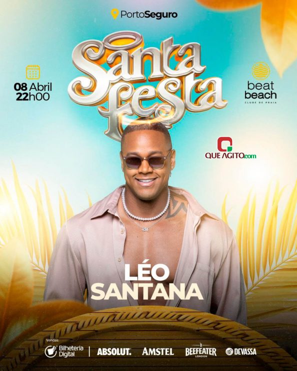 Porto Seguro: Show de Léo Santana será no sábado, dia 08, no Beat Beach 4