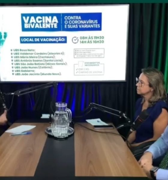 Vacina bivalente contra Covid-19 é o assunto desta semana no Eunápolis Pod+ 16