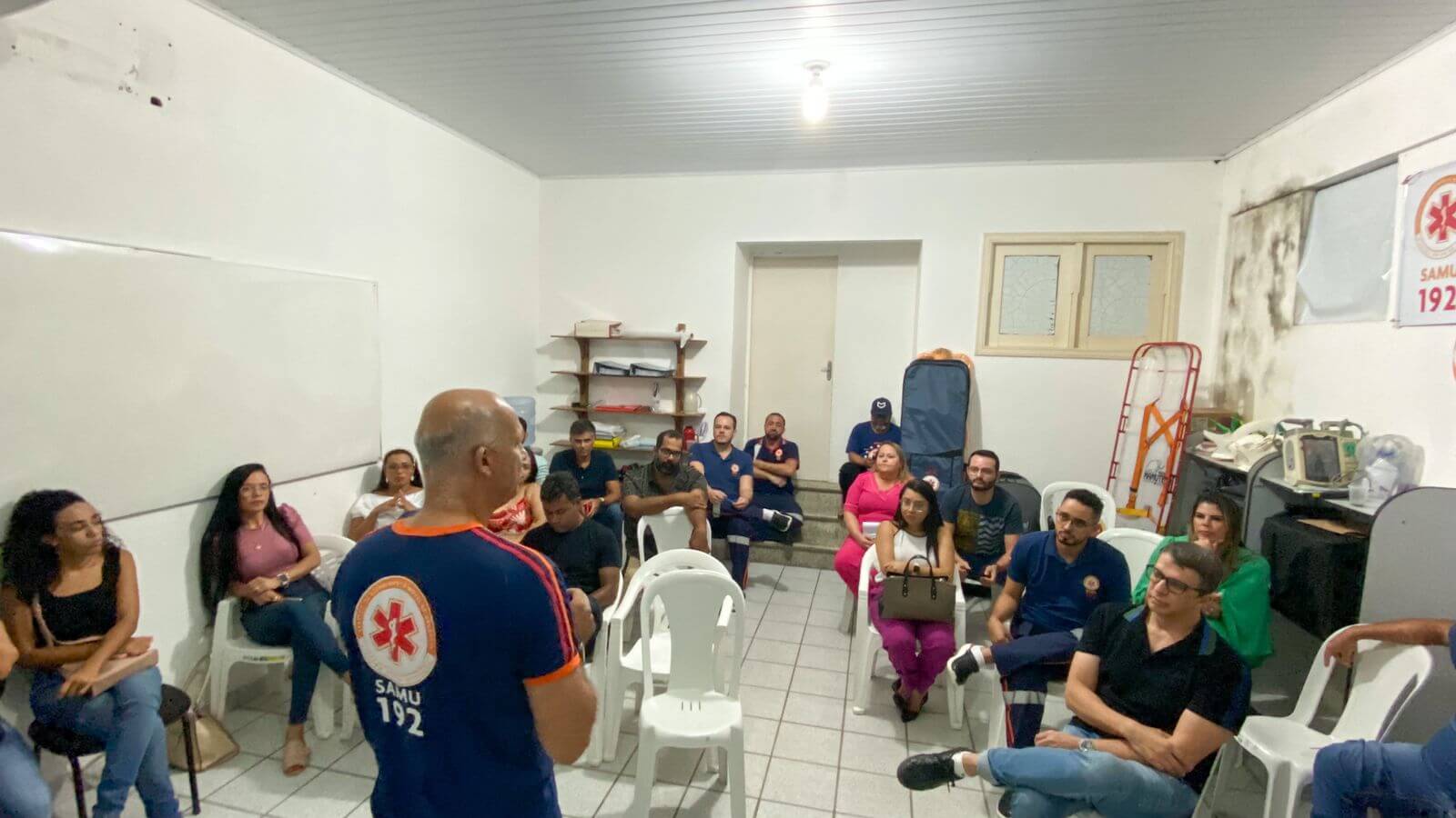 Profissionais de saúde recebem qualificações para aperfeiçoar serviços do SAMU 8