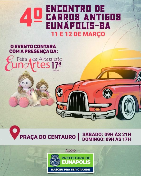 Encontro de Carros Antigos, Feira de Artesanato e Campeonato do Juca Rosa são opções de lazer durante o fim de semana 5