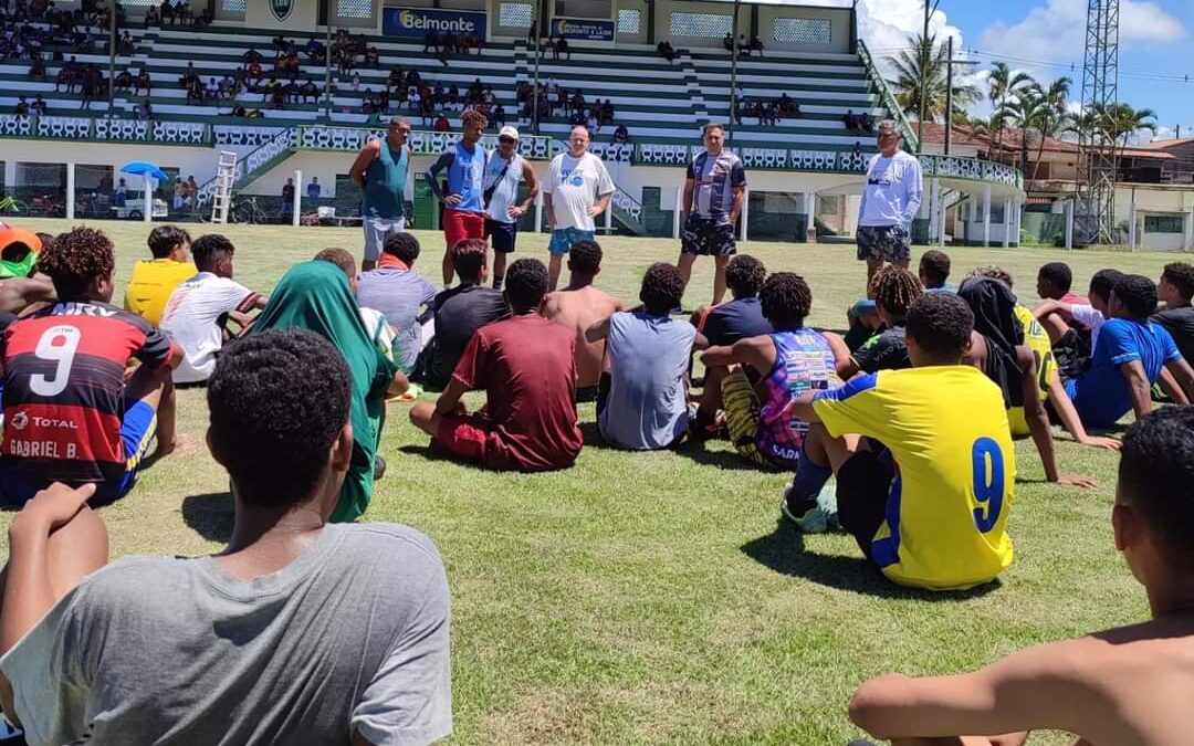 A convite da Equipe Riso, Jabaquara realiza peneira em Belmonte para o Sub-15 até Sub-21 22