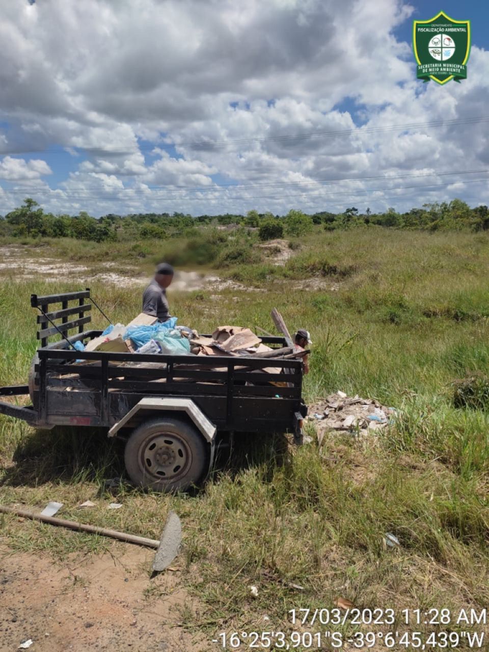 FISCALIZAÇÃO AMBIENTAL INTENSIFICA AÇÕES CONTRA DESCARTE DE RESÍDUOS EM VIA PÚBLICA 6