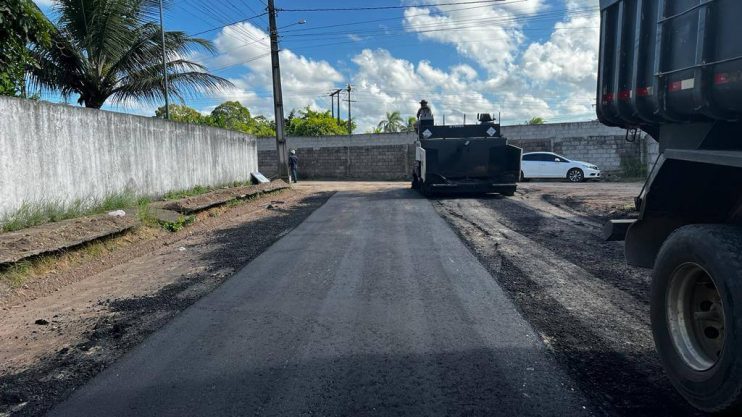 Melhorias nos bairros: Quinta do Descobrimento recebe pavimentação asfáltica 40