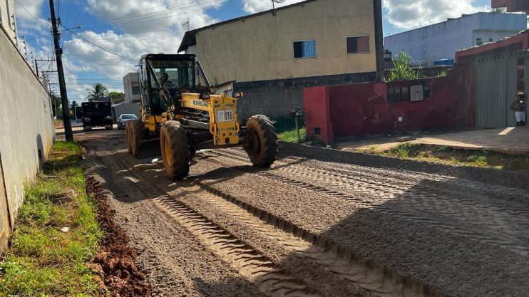 Melhorias nos bairros: Quinta do Descobrimento recebe pavimentação asfáltica 10