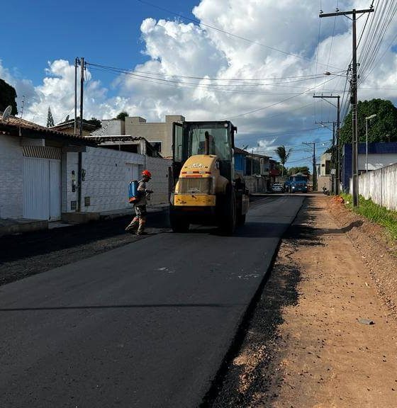 Melhorias nos bairros: Quinta do Descobrimento recebe pavimentação asfáltica 24