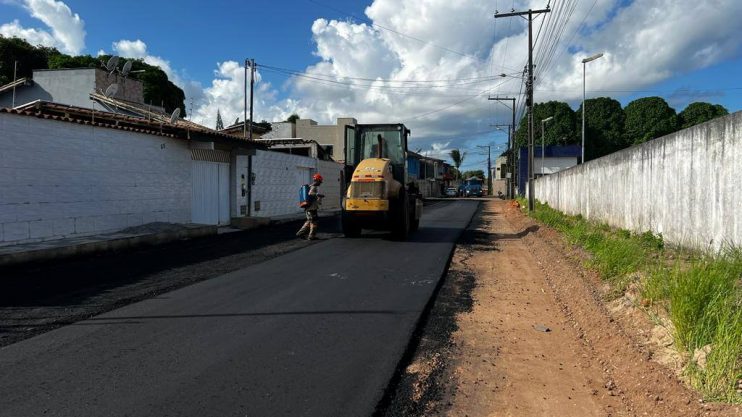 Melhorias nos bairros: Quinta do Descobrimento recebe pavimentação asfáltica 4