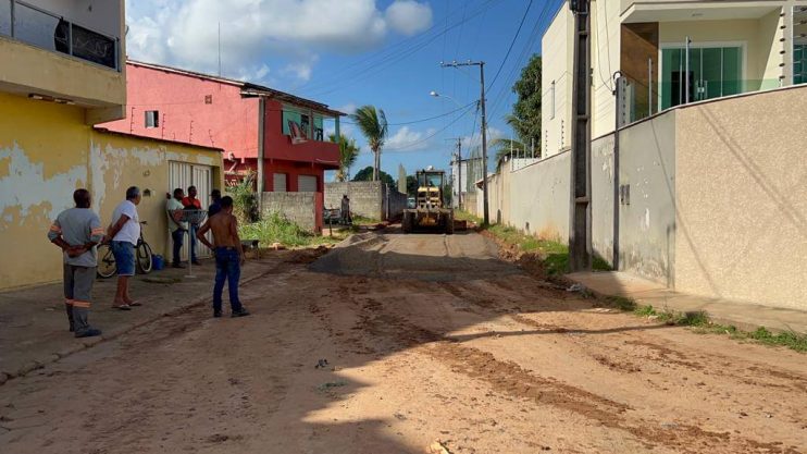 Melhorias nos bairros: Quinta do Descobrimento recebe pavimentação asfáltica 35