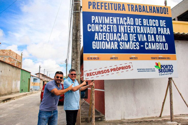 Sábado de trabalho: prefeito Jânio Natal visita obras de pavimentação nos bairros 19