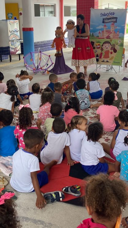 Alimentação escolar saudável é abordada com teatro e música em Porto Seguro 4