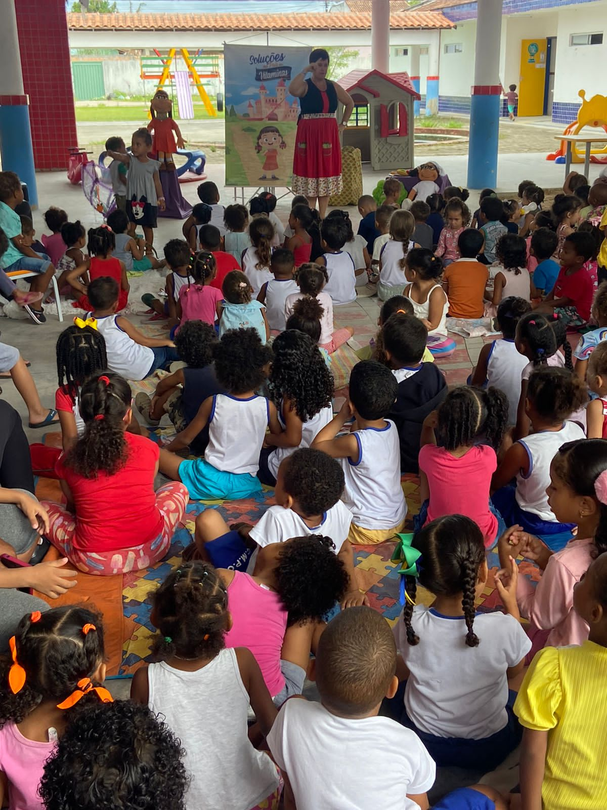 Alimentação escolar saudável é abordada com teatro e música em Porto Seguro 6