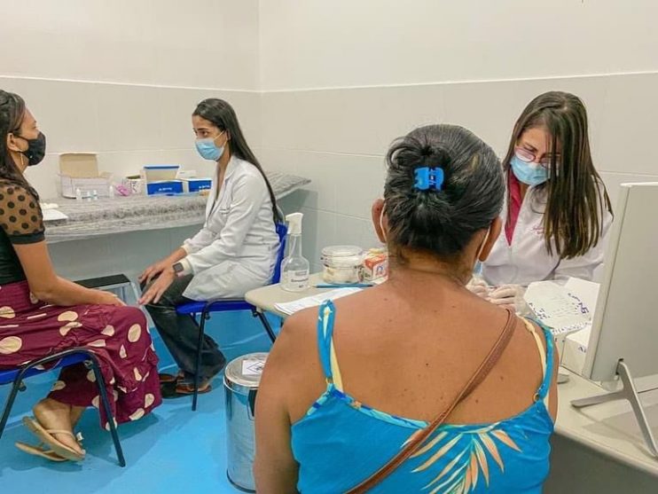 Mutirão de saúde reúne dezenas de moradoras do Pequi em conscientização ao Março Lilás 4