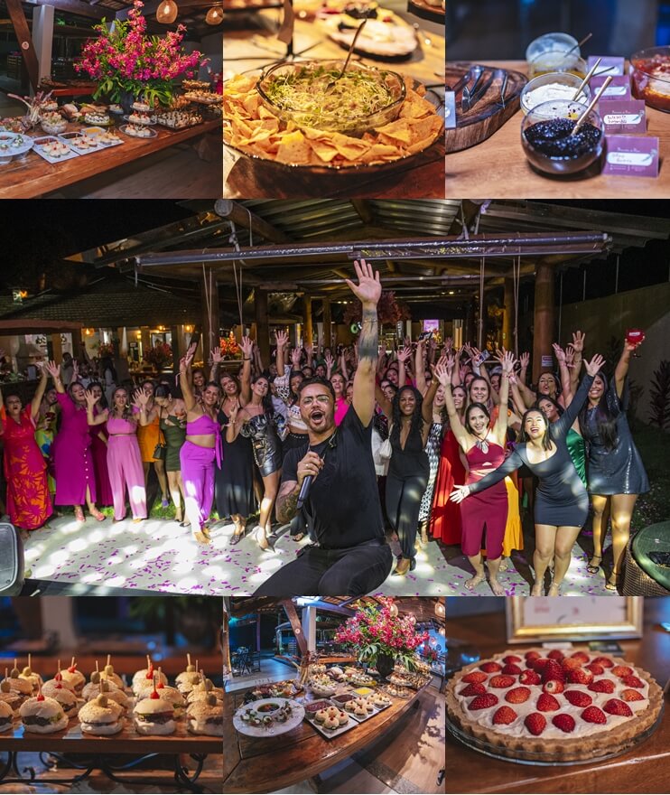 Simplesmente perfeito o 6º Chá de Flores da Casa Trancoso 32