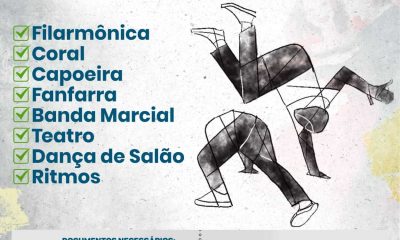 Prefeitura de Eunápolis abre pré-inscrições para diversas oficinas culturais 16