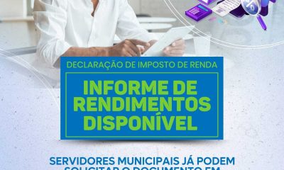 IR 2023: Prefeitura de Eunápolis disponibiliza em site informe de rendimentos para servidores municipais 28