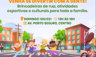 Eunápolis: “Rua da Alegria” reúne brincadeiras, esporte e lazer neste domingo 39
