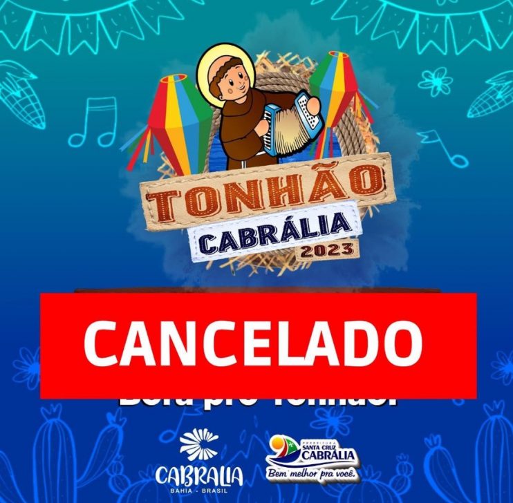 Prefeito de Santa Cruz Cabrália através de Nota Oficial cancela a festa do Tonhão, em decorrência das fortes chuvas 8