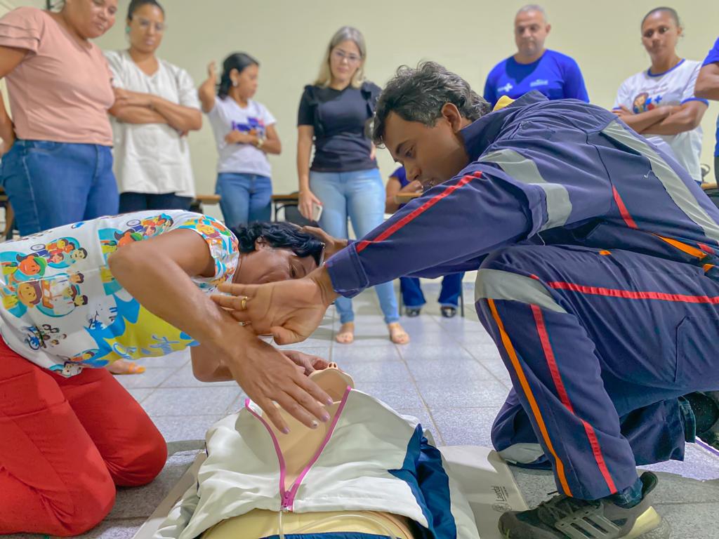 Saúde inicia programa antitabagismo e treina agentes comunitários com primeiros socorros 9