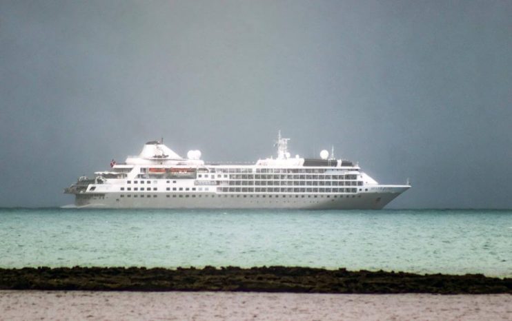 NAVIO DE CRUZEIRO MS SILVER WIND CHEGA EM PORTO SEGURO 8