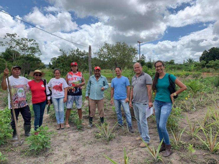 Agricultura realiza visita técnica no meio rural para acompanhar produção dos agricultores cadastrados no PAA 4