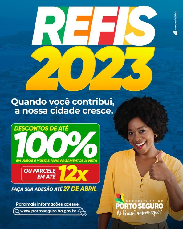 Prefeitura de Porto Seguro lança o Programa Refis 2023 9