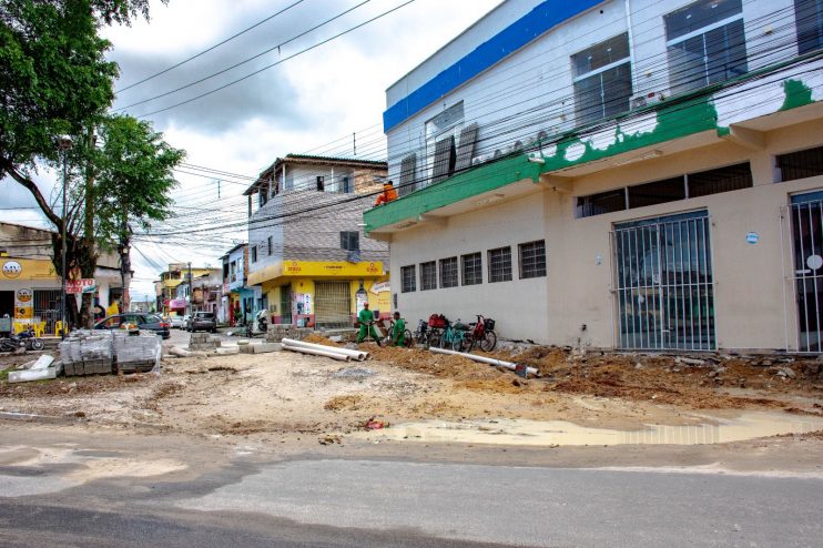 Porto Seguro: Obras avançam na Praça do Gravatá 7