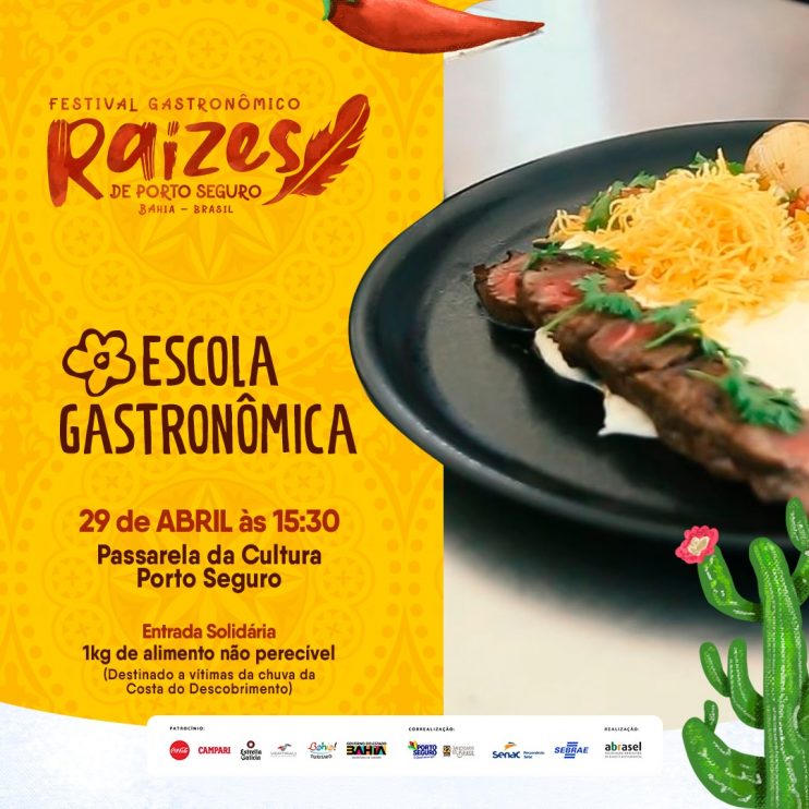 FESTIVAL GASTRONÔMICO RAÍZES TEM PROGRAMAÇÃO ESPECIAL DE ENCERRAMENTO PARA SÁBADO E DOMINGO 13