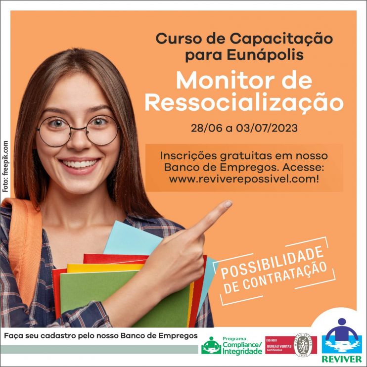 REVIVER abre inscrição Gratuita para Curso em Eunápolis (BA) 6