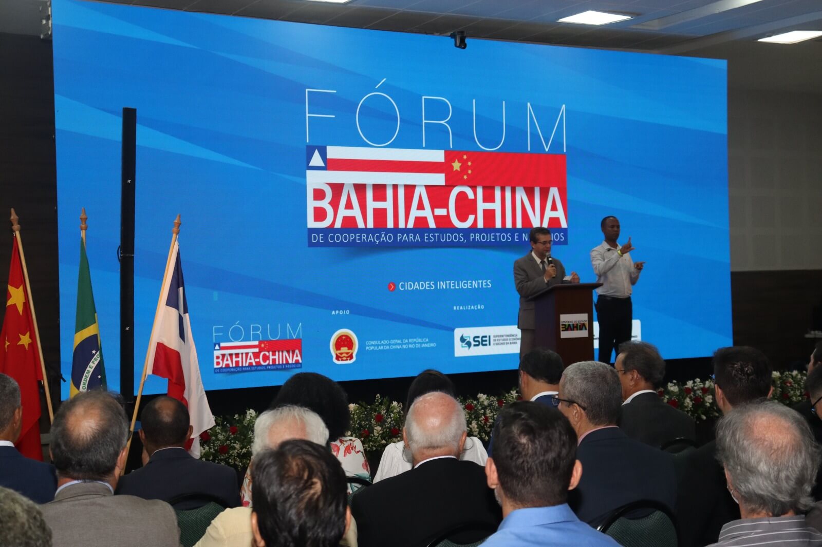 SDE participa da abertura do Fórum Bahia-China 23