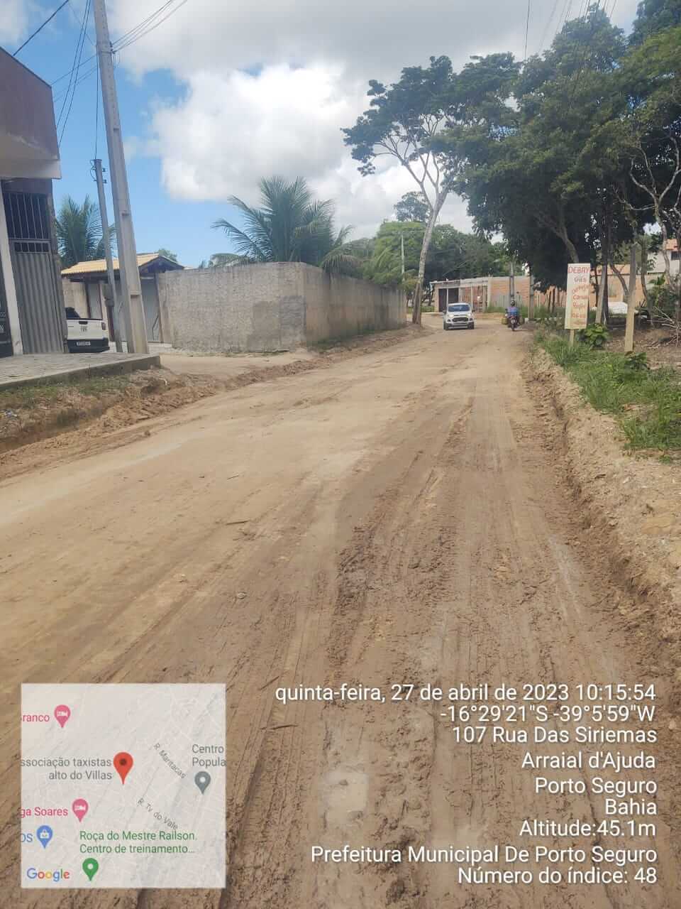 Estrada de Taípe e ruas do Arraial d’Ajuda recebem serviços de patrolamento 6