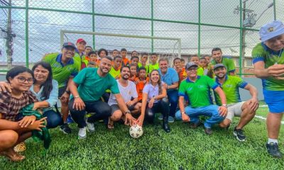 Prefeita Cordélia Torres realiza sonho da população do Parque da Renovação com entrega de quadra esportiva 44
