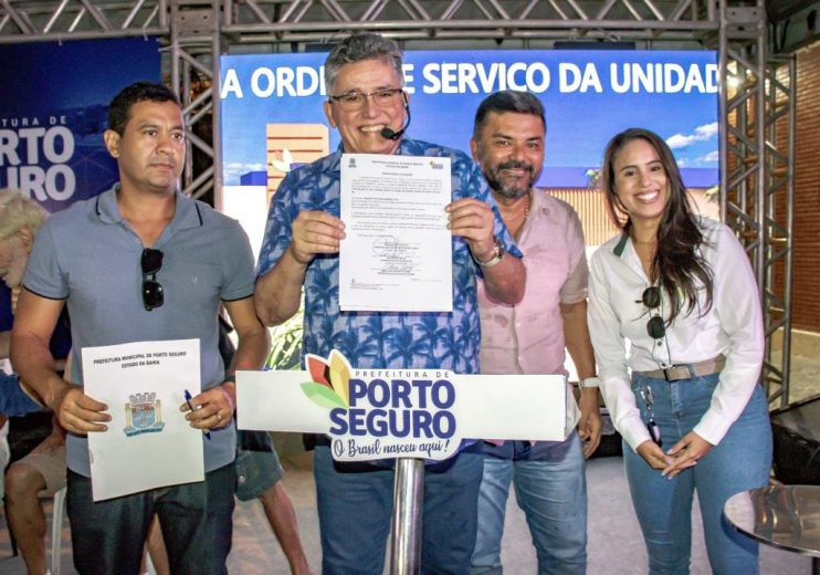 Assinada a ordem de serviço para construção da Unidade de Saúde do Areião 5