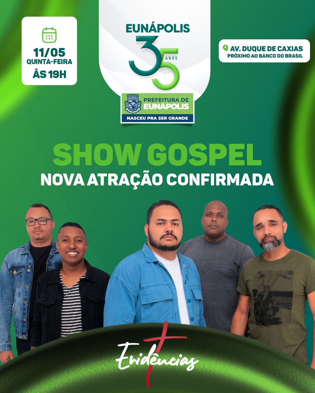 Prefeitura de Eunápolis anuncia mais duas atrações para aniversário de 35 anos de emancipação política do município 37