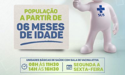 Saúde libera vacina contra gripe para pessoas a partir dos seis meses em Eunápolis 19