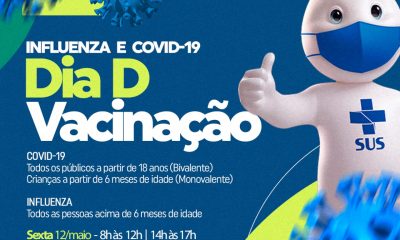 Governo de Itagimirim promove o Dia D de Vacinação contra a Influenza e Covid-19 nesta semana 46