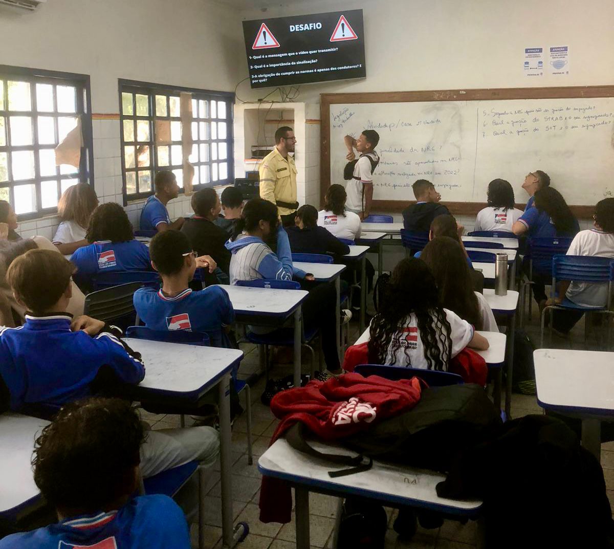 MAIO AMARELO: Portran promove ciclo de palestras sobre o trânsito. 37